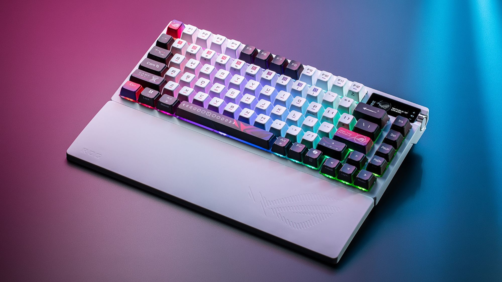 The ROG Azoth X 75% wireless keyboard is here, designed for