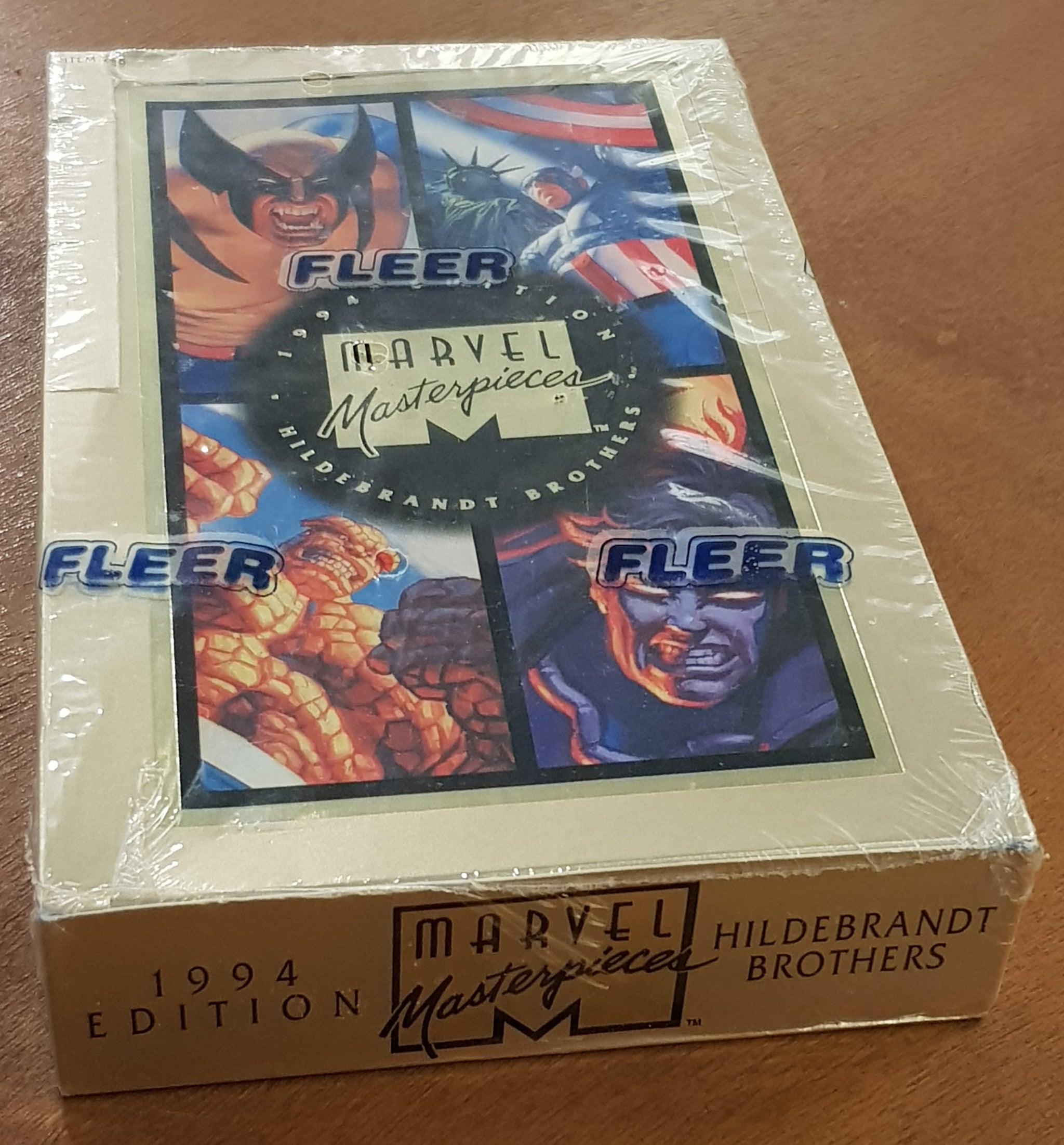 1994 Fleer Marvel Masterpieces Hildebrandt Brothers Sealed Trading