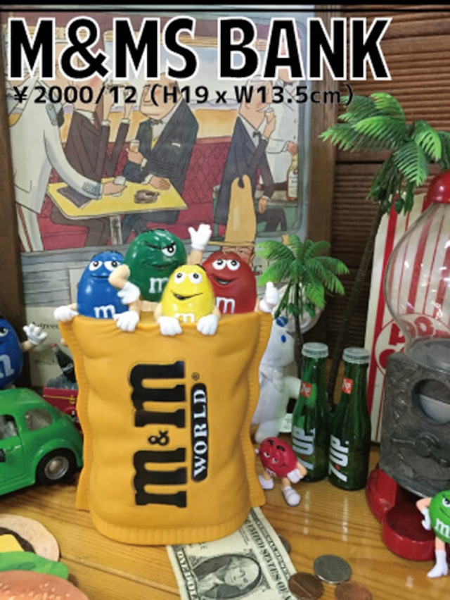 コインバンク】 貯金箱 M&M's インテリア ディスプレイ アメリカン雑貨