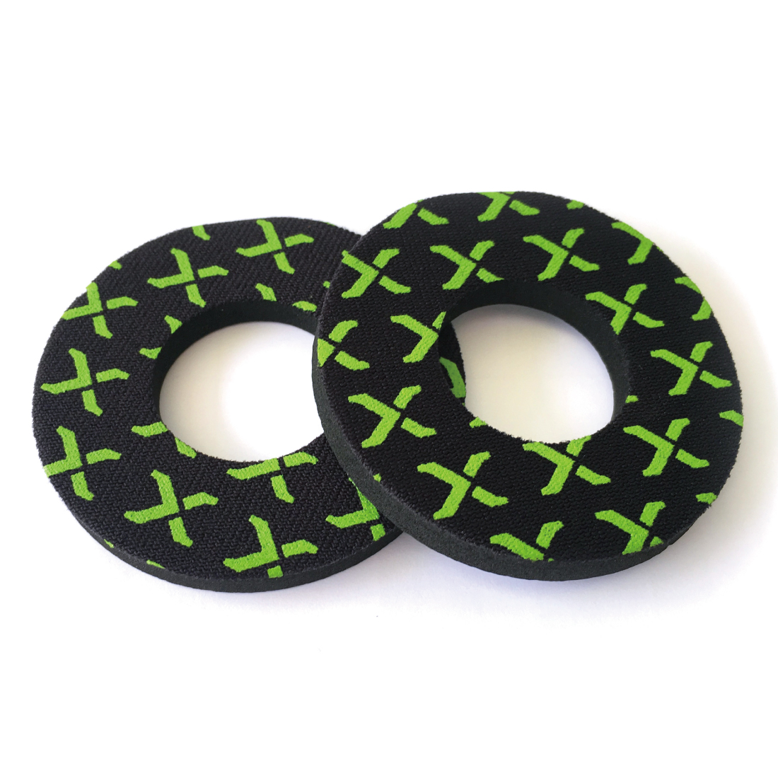 XG-2245 X-GRIP グリップ ドーナツ BK/GR 2枚セット | ラフ＆ロード