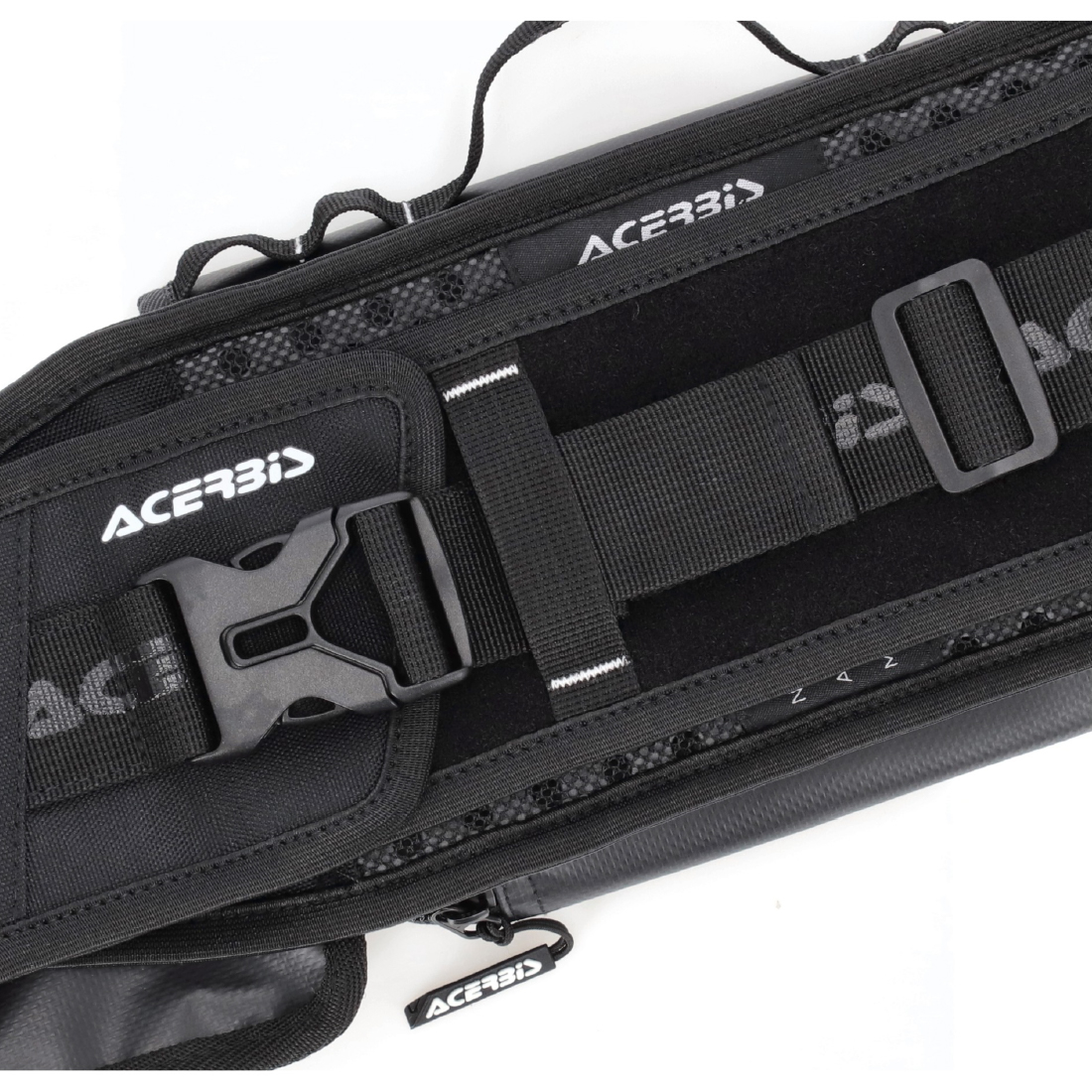 XVIC Putting View 箱付き　ブラック　No.2 AC-26163 PROFILE LOGO WAIST PACK 3L<br>ACERBIS | ラフ＆ロード