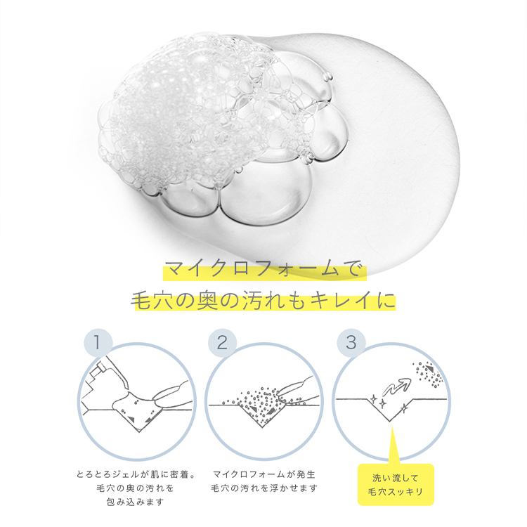ジェル洗顔料 アクア ジェントルクレンジングジェル｜ロベクチン日本