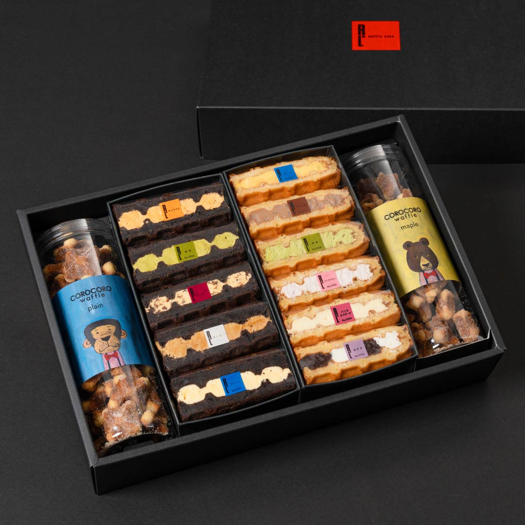 エール・エル人気の3種のワッフルが楽しめるギフトセット。【送料込