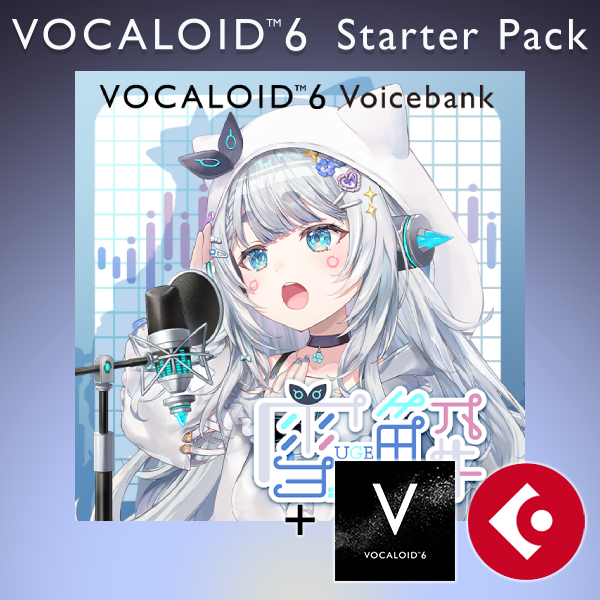 VOCALOID6 Starter Pack Uge | download product | VOCALOID SHOP