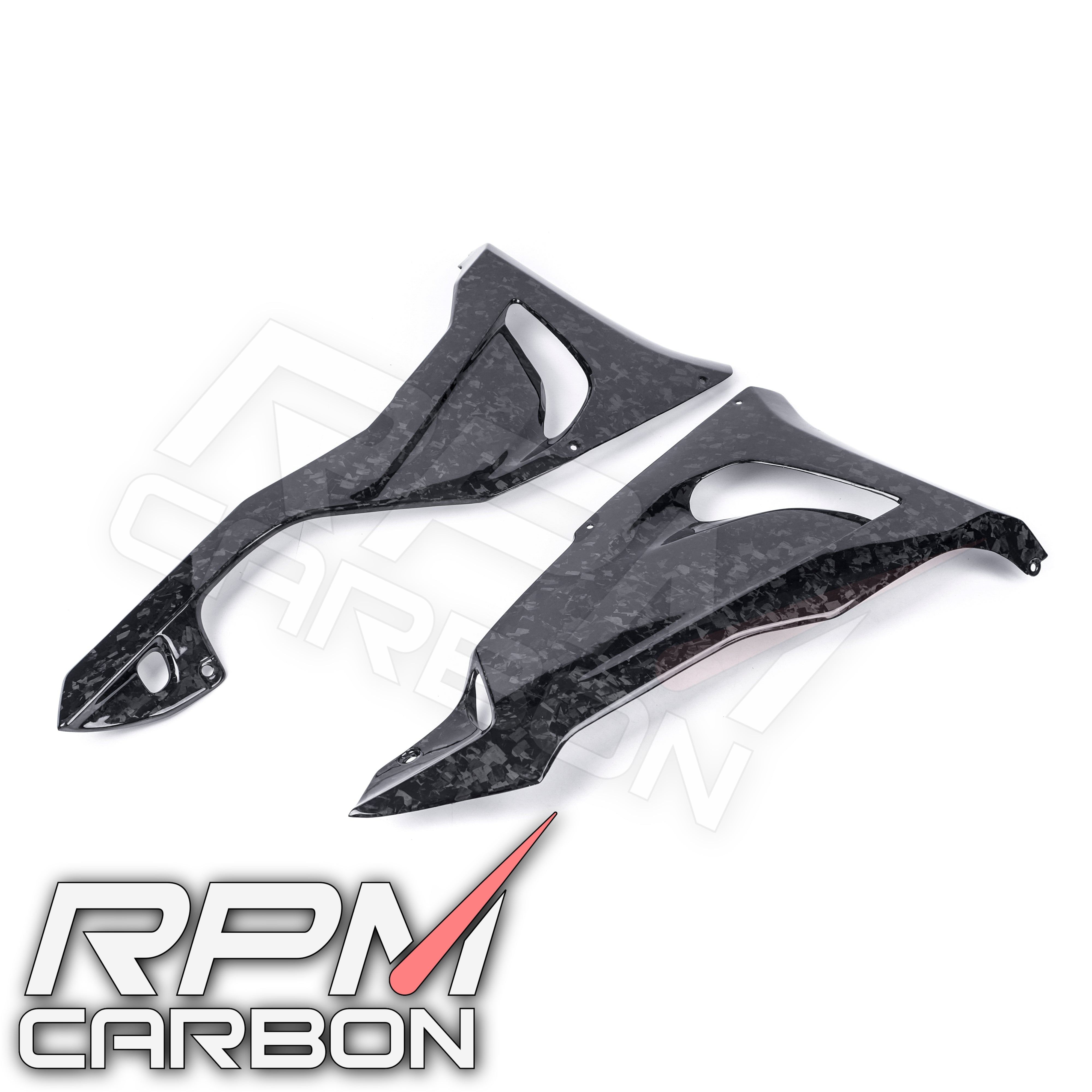 Carbon Fiber Kawasaki ZX-6R 2019+ Rear Seat Side Panels