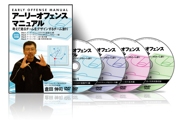 倉田伸司の『アーリーオフェンスマニュアル』～考えて走るチームを