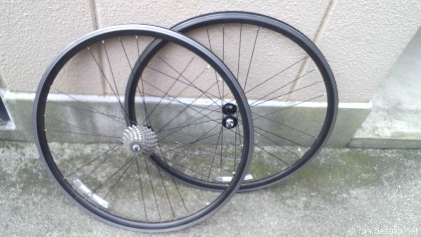 ホイール交換、リア8速化が完成 | 走るんですか？