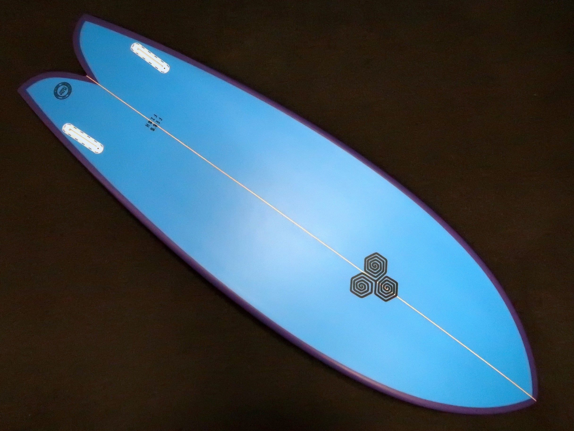 Feb's Fish 5'9 ブルー – サーフボード通販 Rubik surf