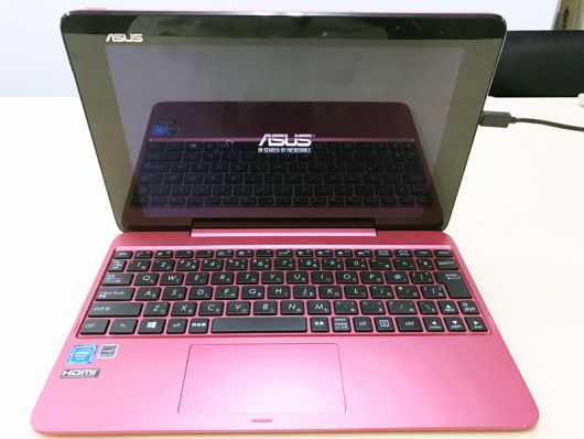 ASUS T100 充電ができなくなった MicroUSBポート交換修理しました