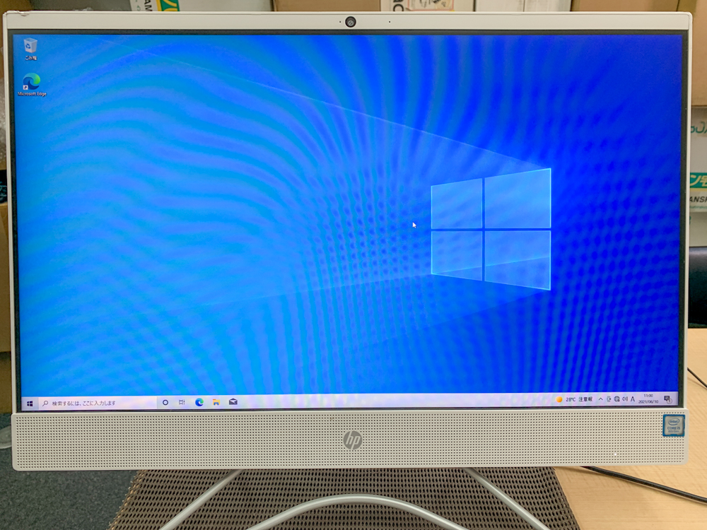 HP オールインワンデスクトップPC 22-df0203jp HP All-in-One 22-df