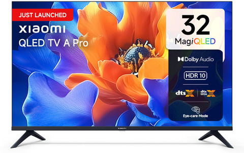 XIAOMI A Pro 80 cm (32 inch) QLED HD Ready Smart Google TV with