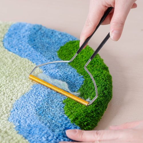 ラグクリーナー | ホコリ・毛糸くず・ペットの毛に | ステンレス製