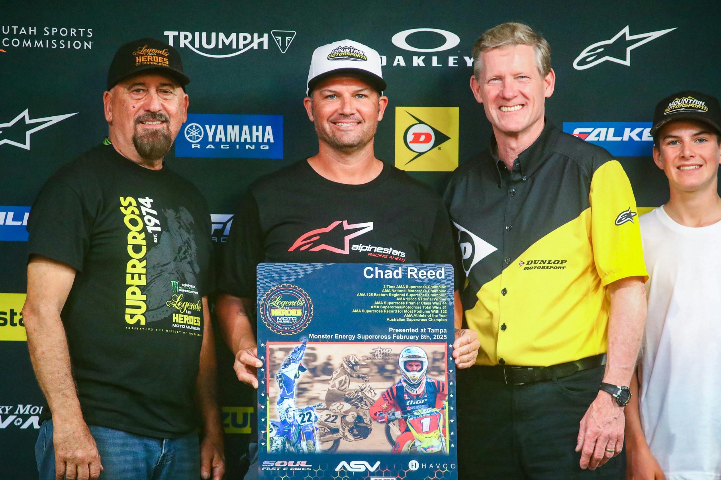 Chad Reed on Nominees List for AMA Motorcycle Hall of Fame Class