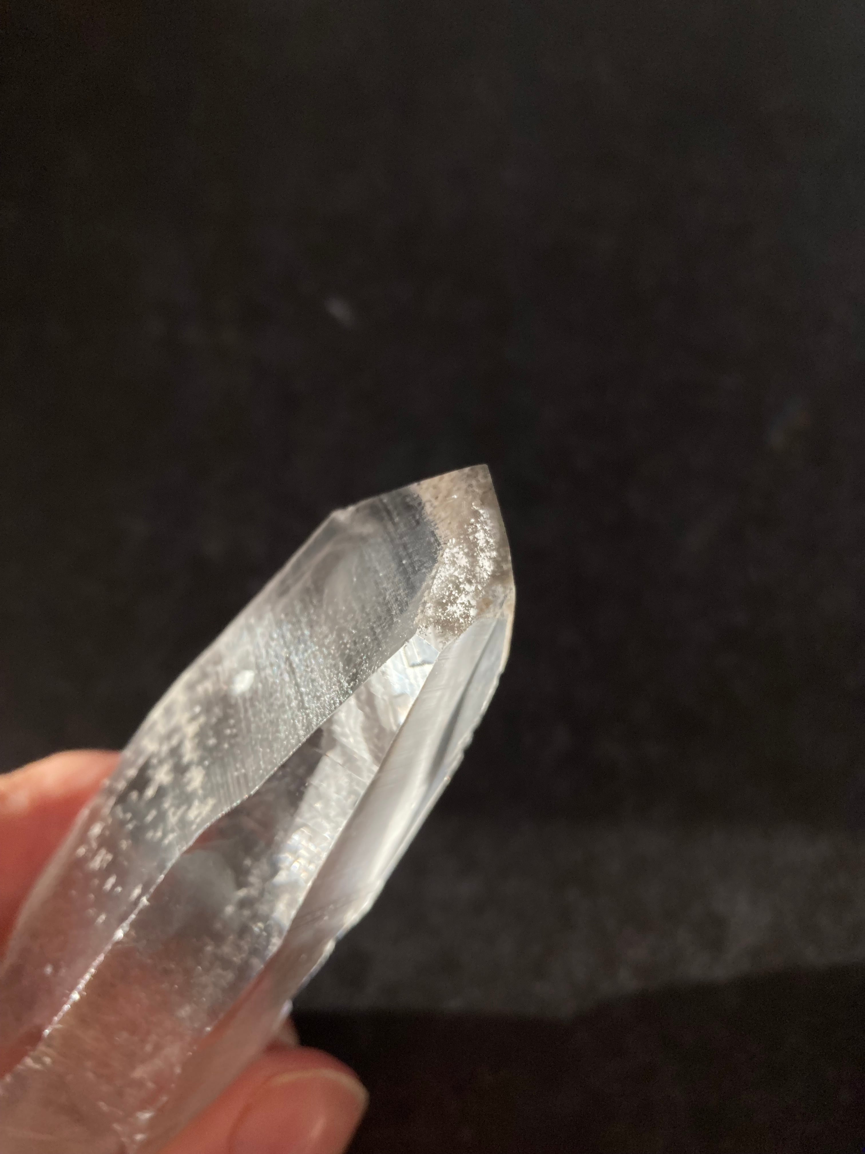 目覚めの光 』レムリアン シード クォーツ ポイント（ブラック