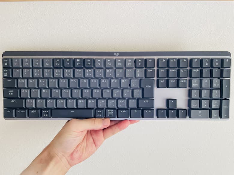 MX Mechanical と Mini（KX850）をレビュー。茶軸と赤軸の比較。薄型で