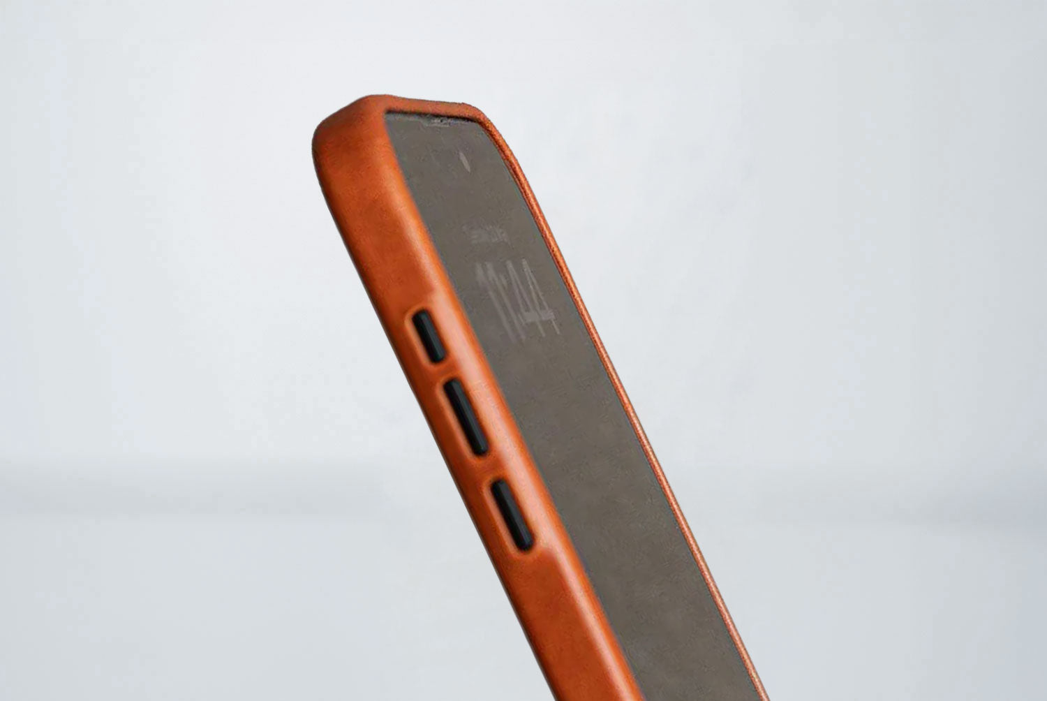 Leather iPhone 17 Shell Case, MagSafe - Black - RYAN London