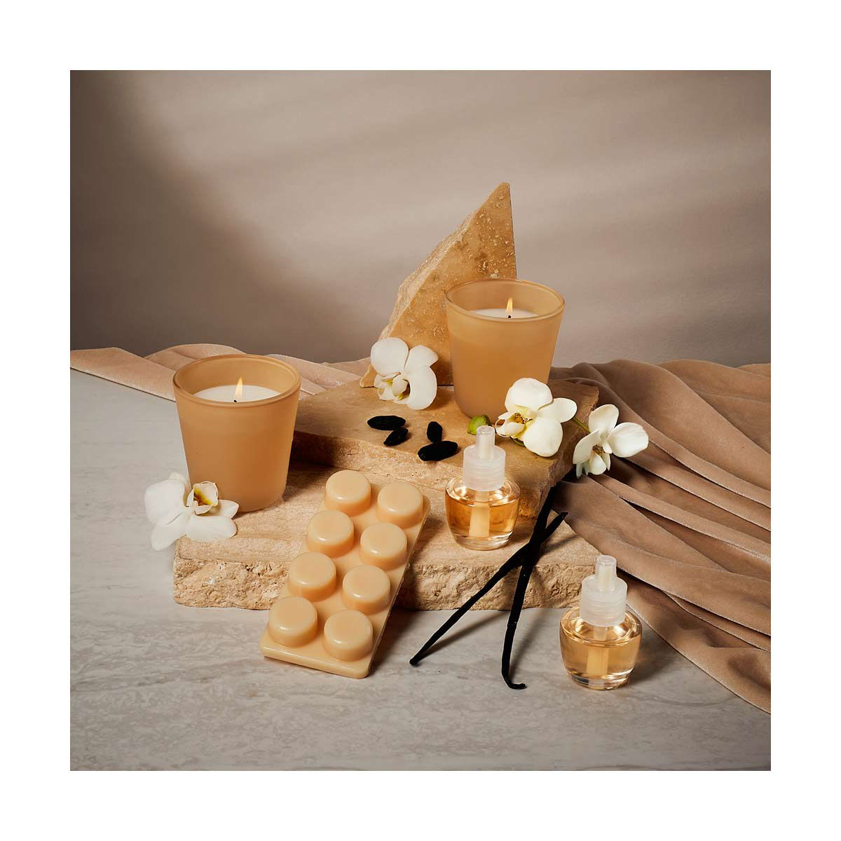 Buy Koze Place Vanilla Bliss & Orchid Scented Candle Duo, 3.4 oz