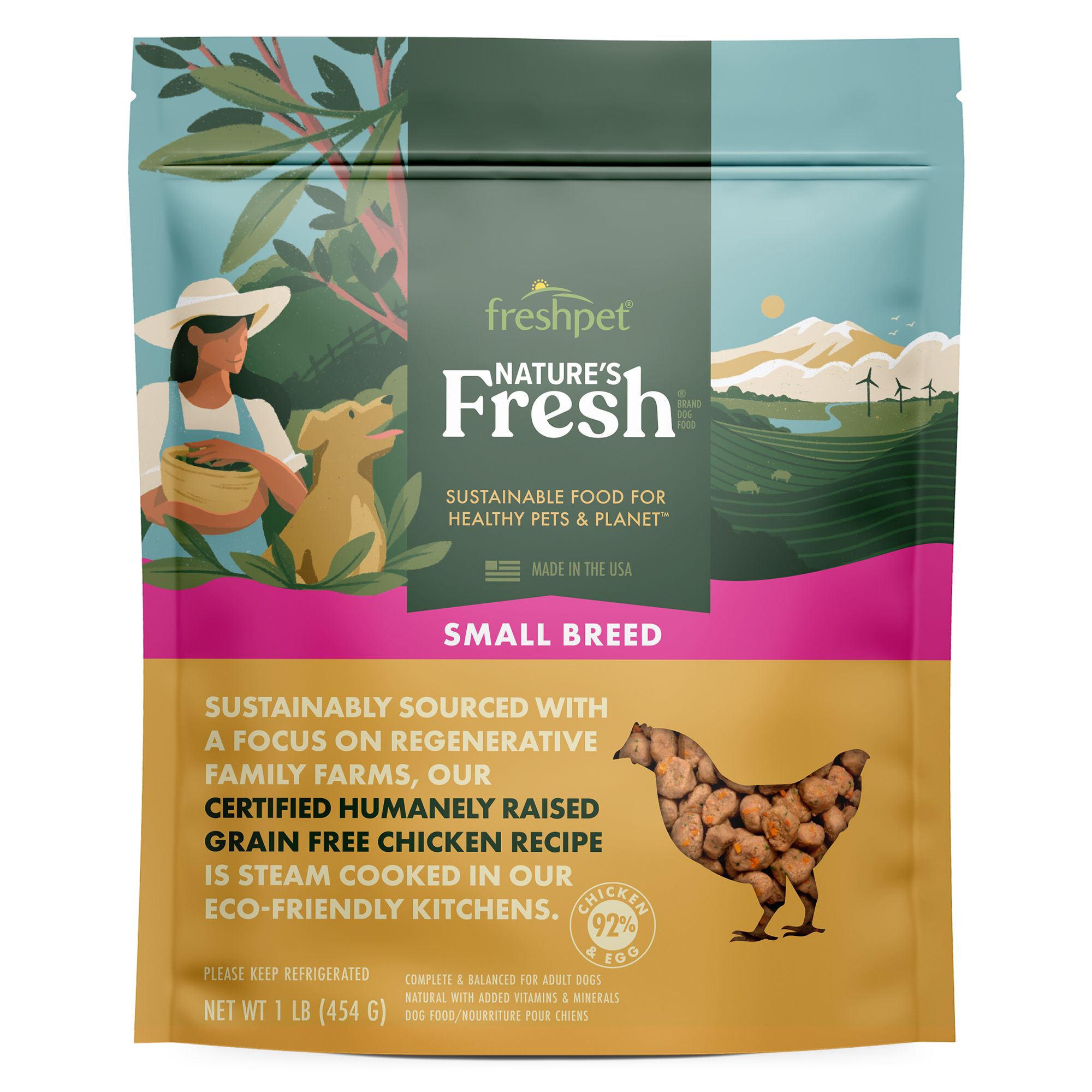 Freshpet Nature's Fresh Small Breed All Life Stage Dog Food