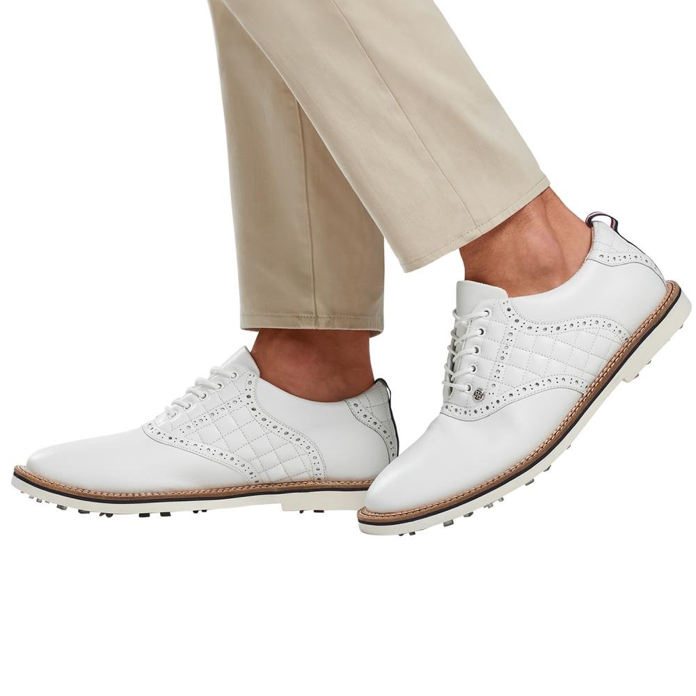 G/FORE Quilted Saddle Gallivanter Golf Shoes Snow
