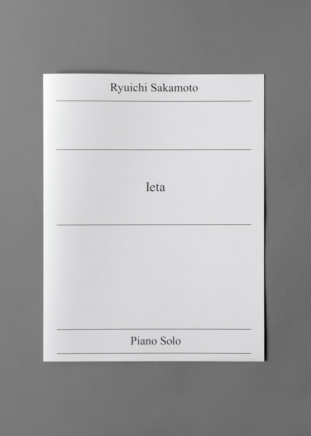 Ryuichi Sakamoto Official score store - 坂本龍一オフィシャルスコア