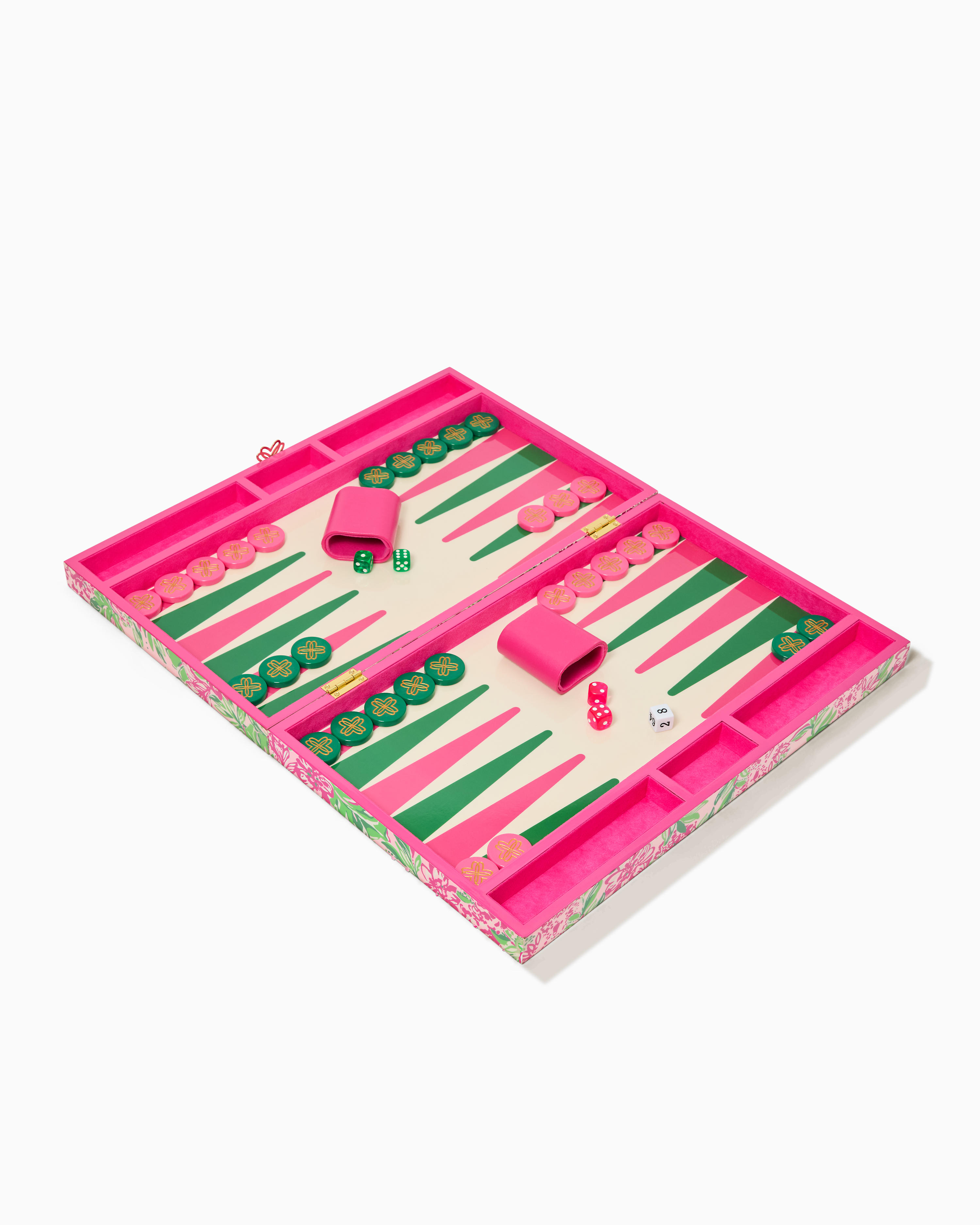 Limited-Edition Backgammon Set | Lilly Pulitzer