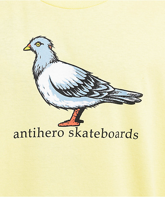 Anti-Hero Big Pigeon Yellow T-Shirt | Zumiez