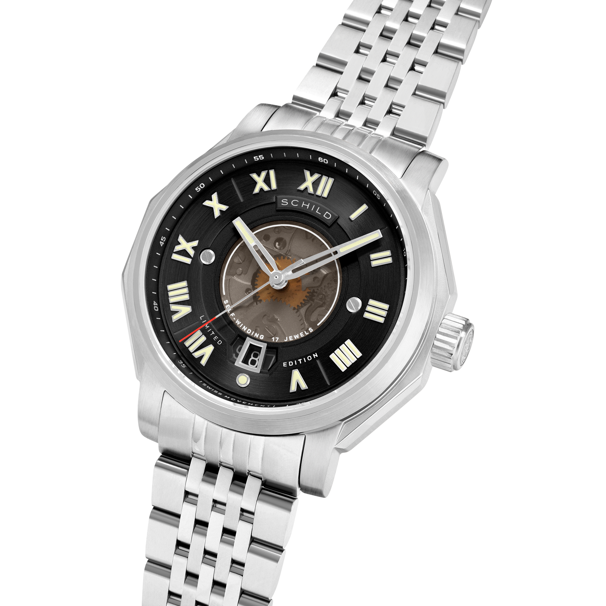 Dark Slate | Johann Swiss Automatic – Schild 1896