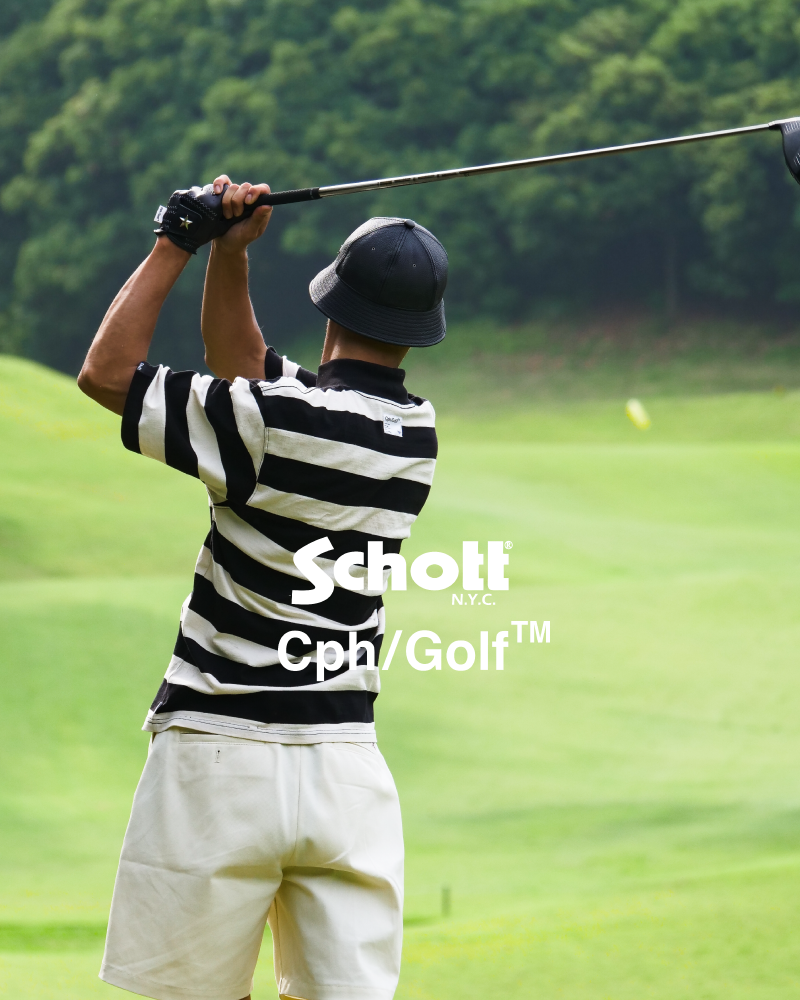 Schott × CAPTAINS HELM GOLF カプセルアイテム発売開始！｜Schott NYC