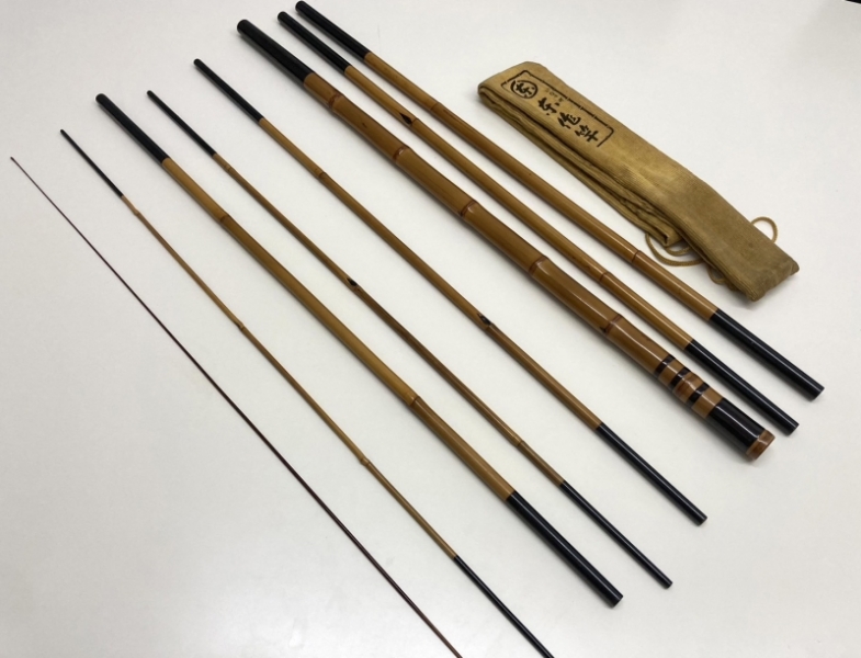 和竿 東作：鮒竿 8本継 約15尺|サムライオークション