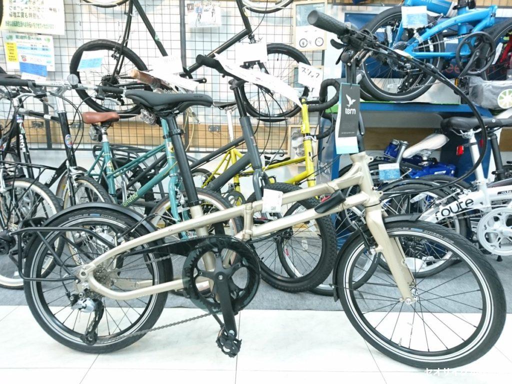 tern BYB P8 縦型折り畳みで畳んだ後も転がせる | セオサイクル鮫洲店