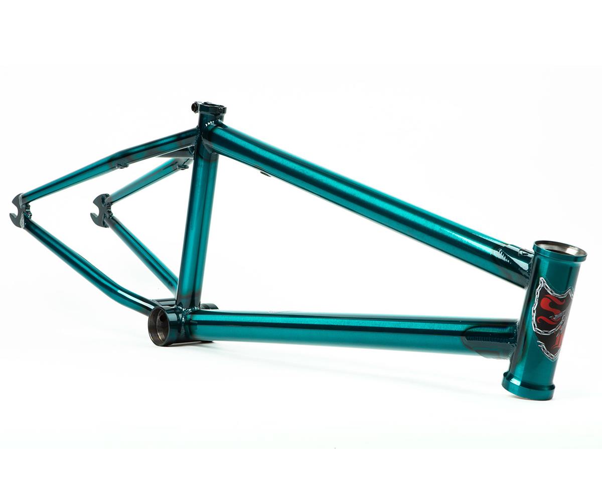 S&M Holy Diver Frame – Trans Teal – 21″ – Sams BMX
