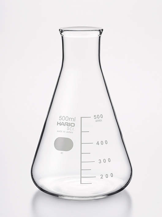 ハリオ 三角フラスコ 500ml｜総合的理化学機器商社 株式会社三商