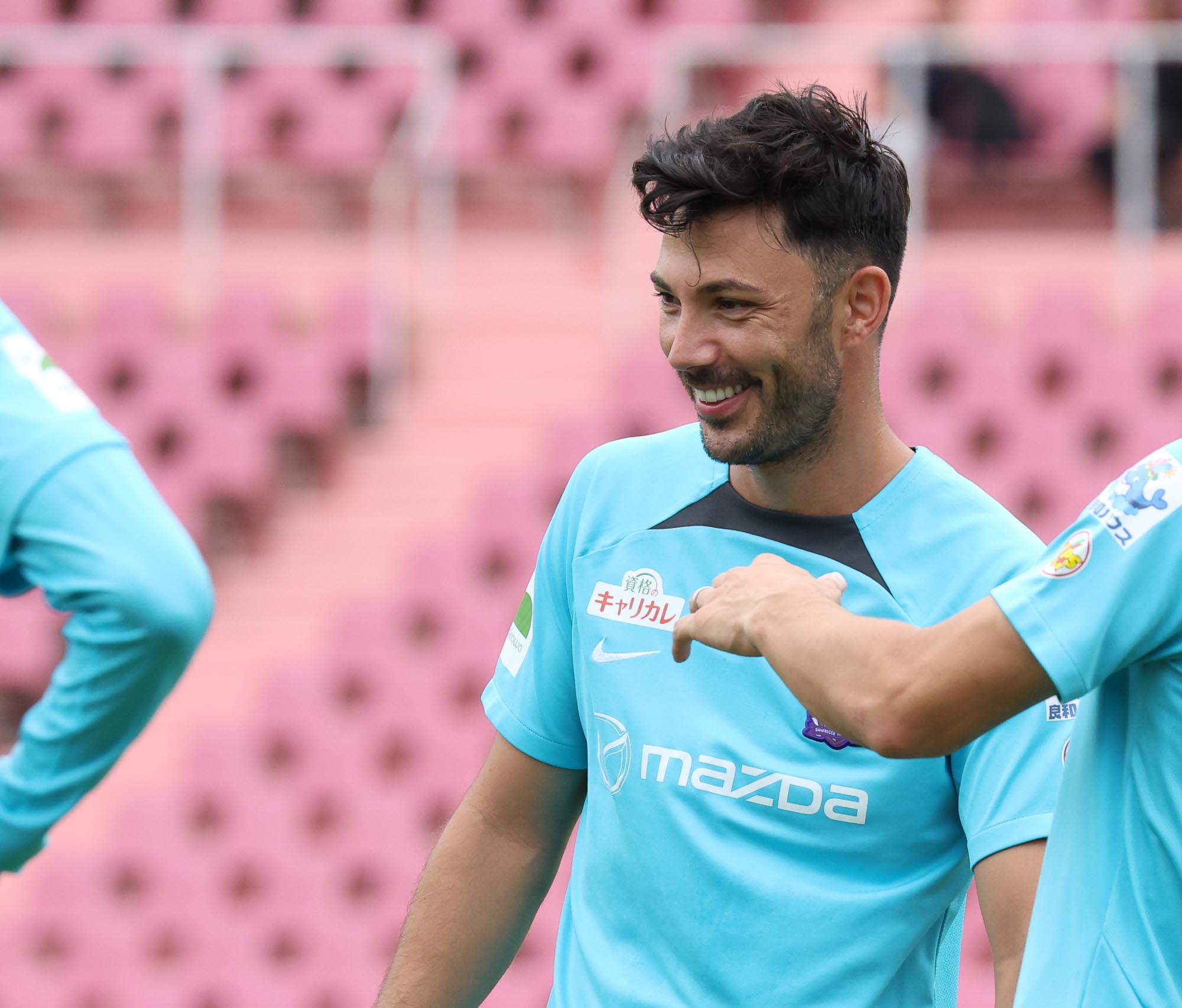 トルガイ・アルスラン選手／ゴンサロ・パシエンシアとの