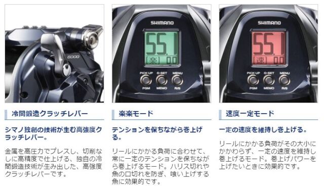 シマノ フォースマスター6000