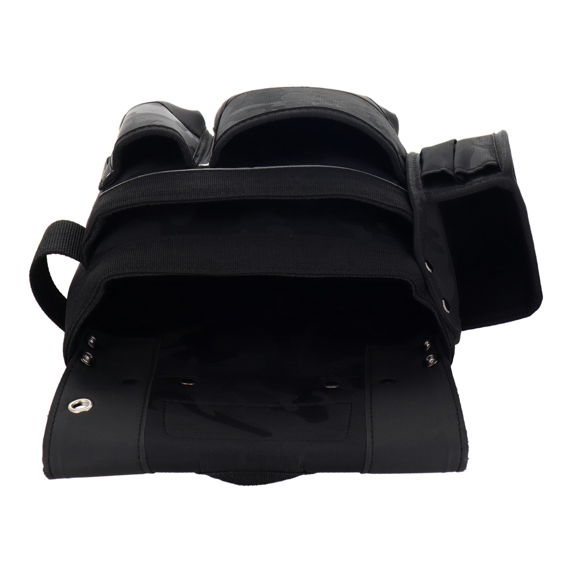 DT-19-BC 作業ベルト・収納袋 釘袋 釘袋 墨壺ケース付き ブラック迷彩