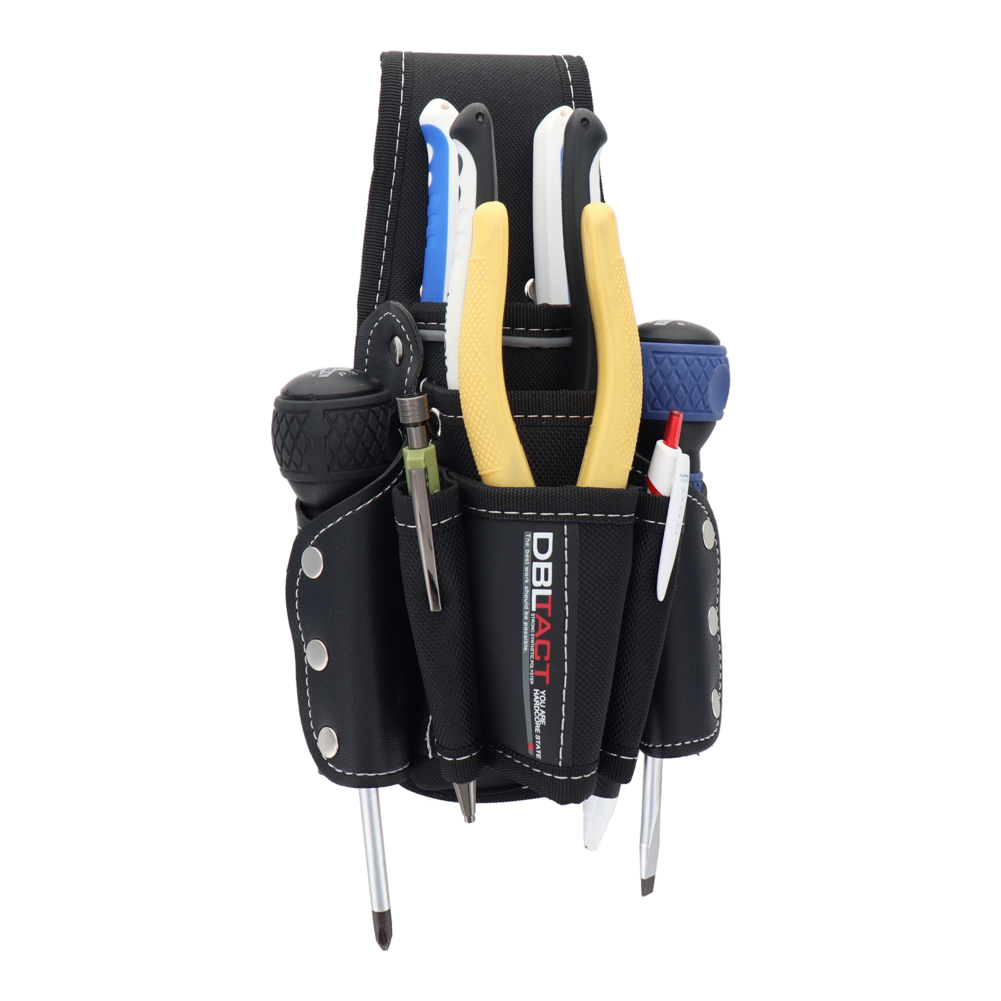 DT-TS-16-BK 作業ベルト・収納袋 工具ケース ツールサック7P｜株式