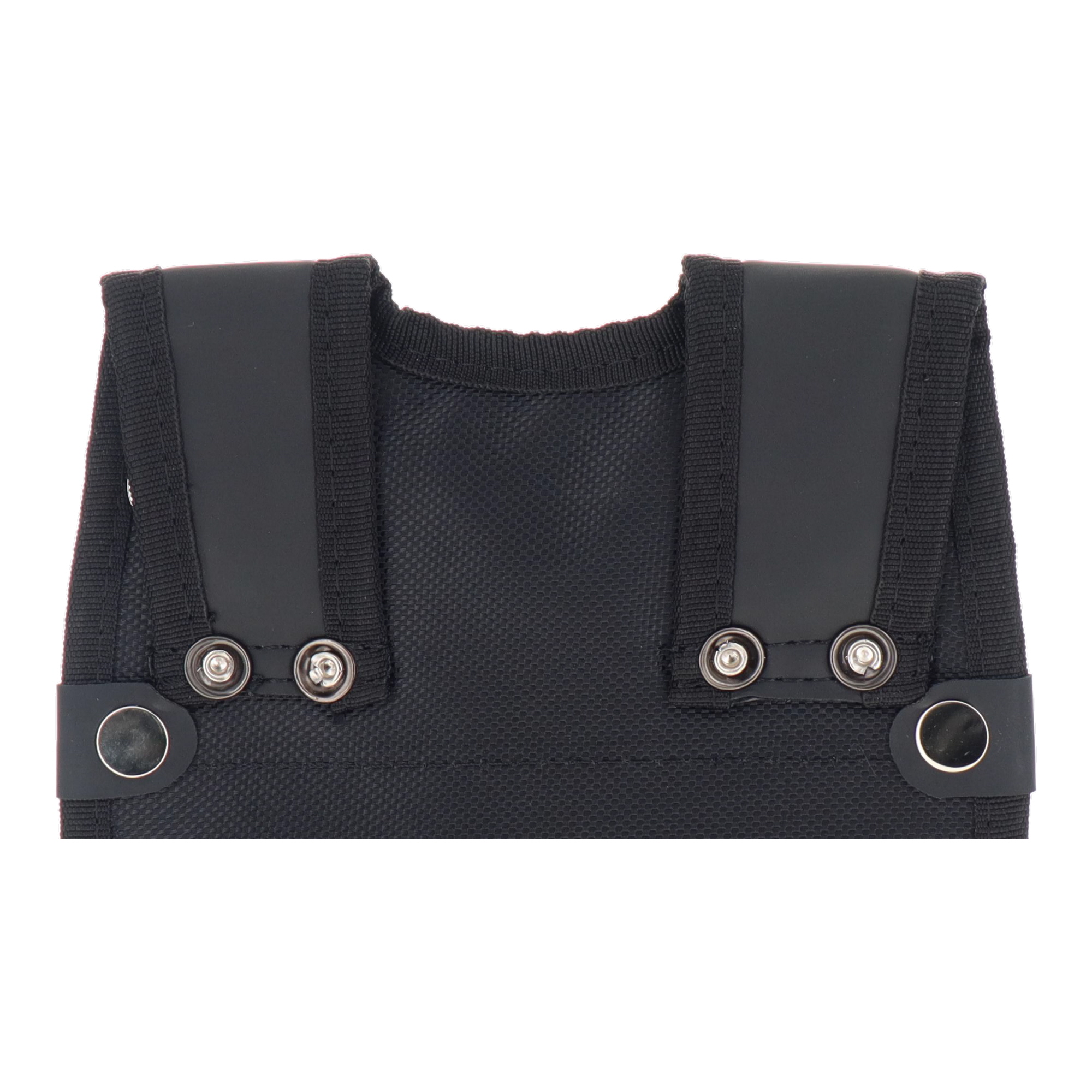 DTS-02S-BK 作業ベルト・収納袋 腰袋 デュラソフトケース 電工小2段