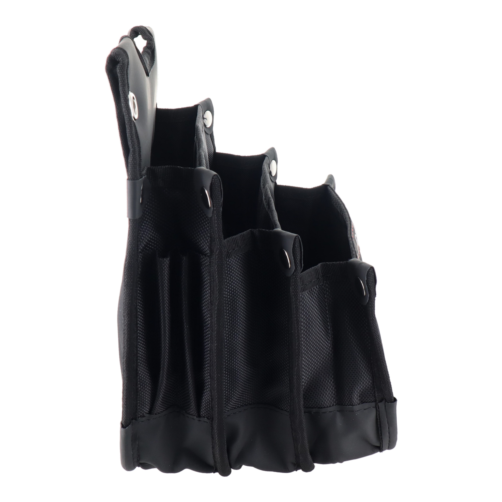 DTS-03-BK 作業ベルト・収納袋 腰袋 デュラソフトケース 電工3段