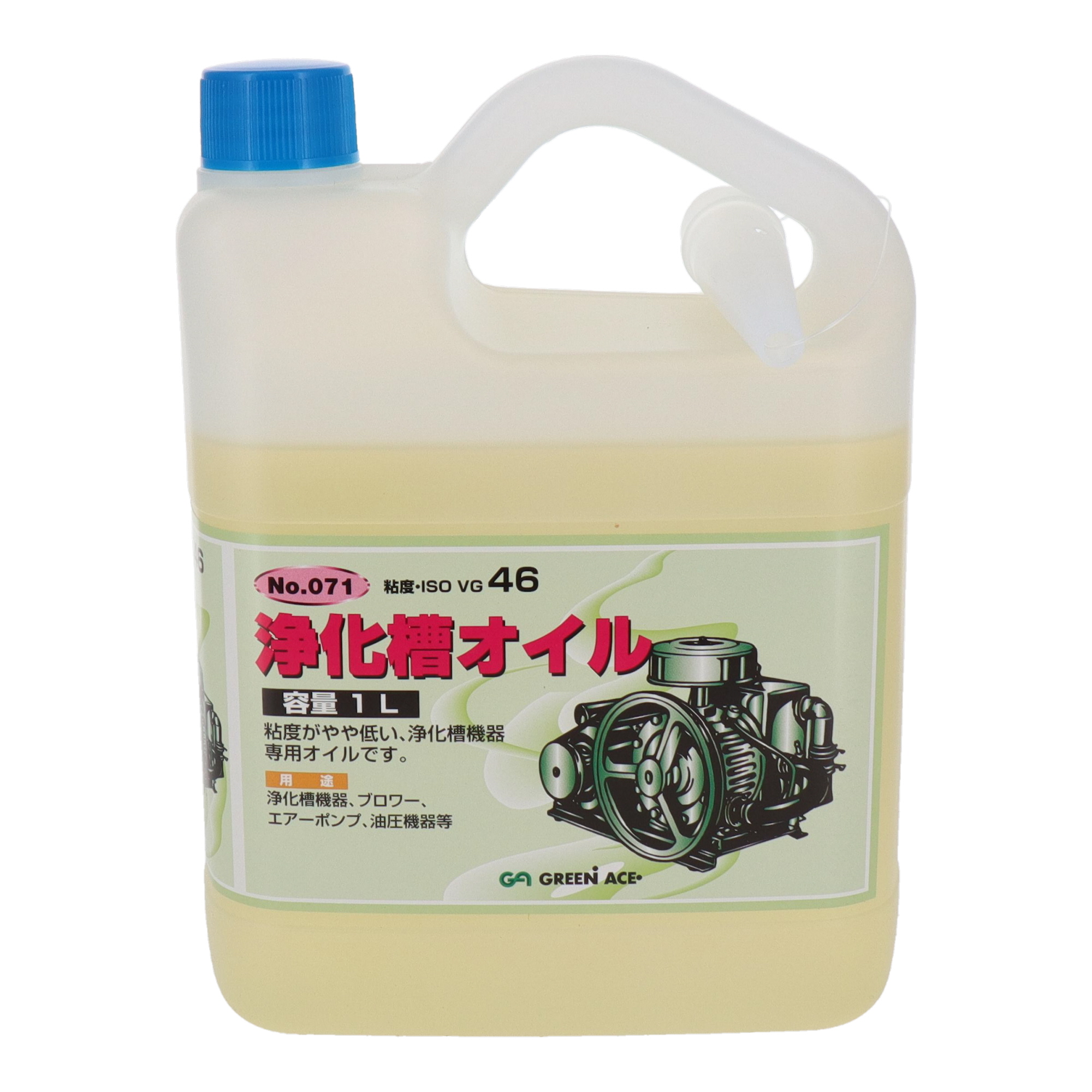 071 防錆・潤滑剤 液体タイプ 浄化槽オイル 1L｜株式会社 三共