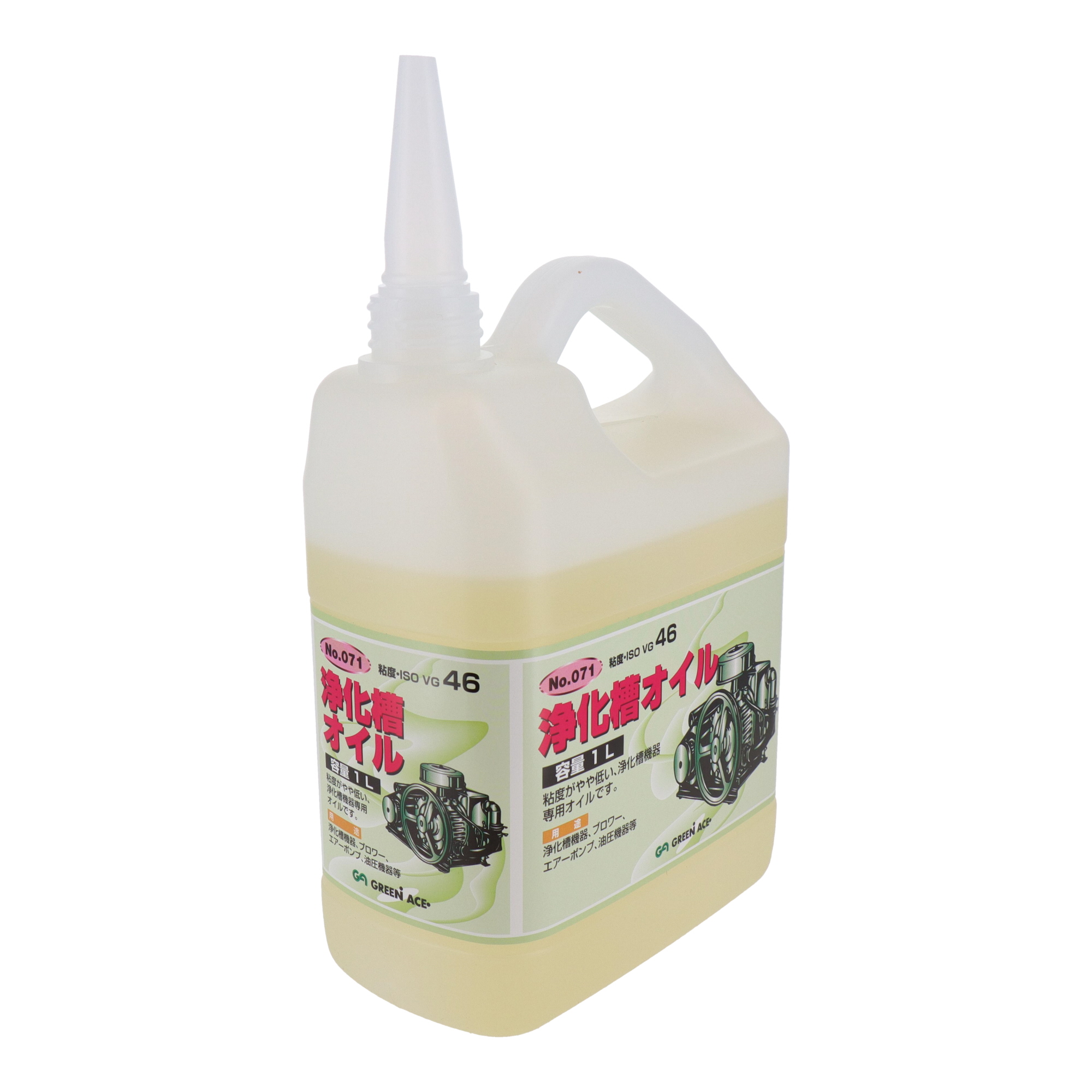 071 防錆・潤滑剤 液体タイプ 浄化槽オイル 1L｜株式会社 三共