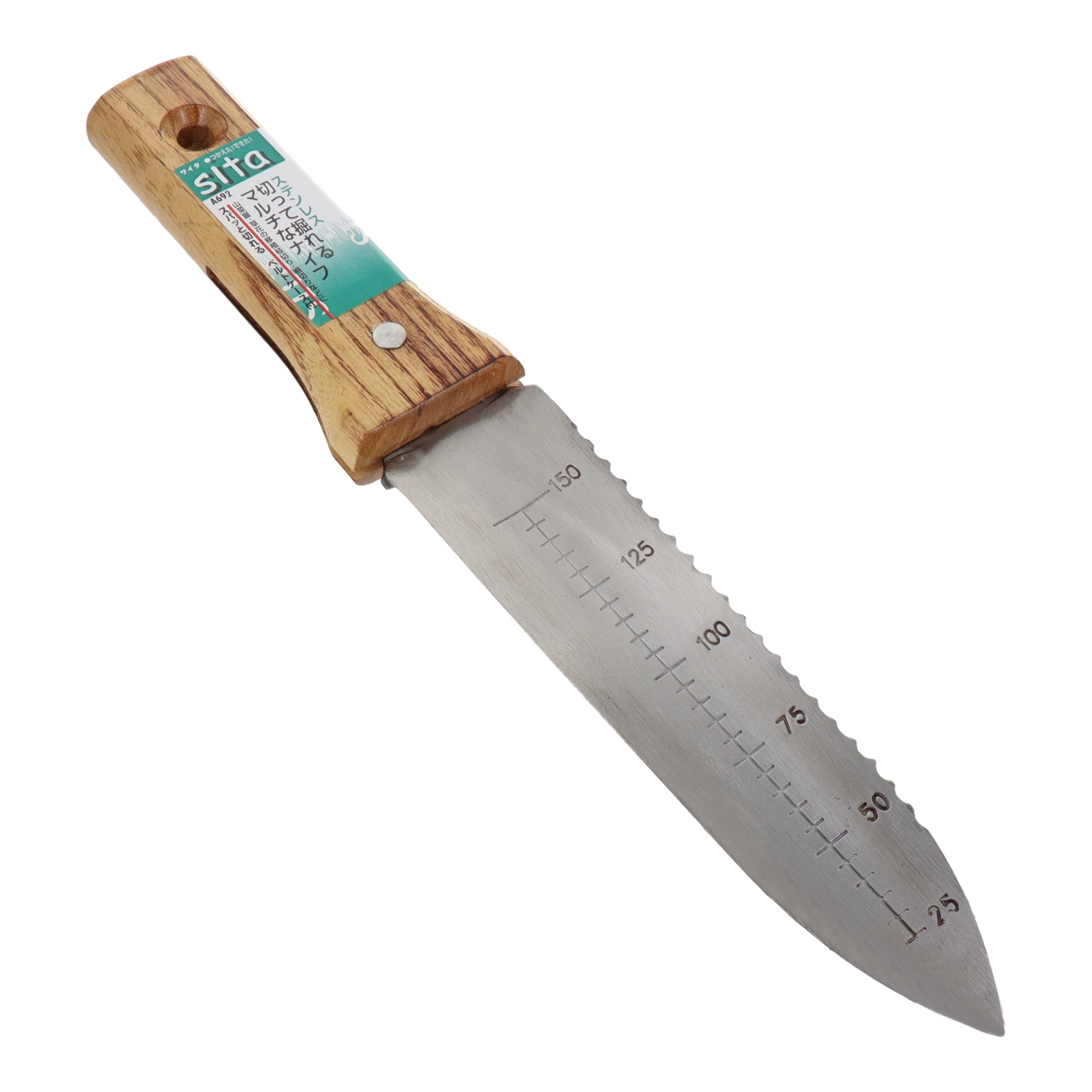 A691 穴掘用品 スコップ・移植コテ 山菜掘り(全鋼)｜株式会社 三共