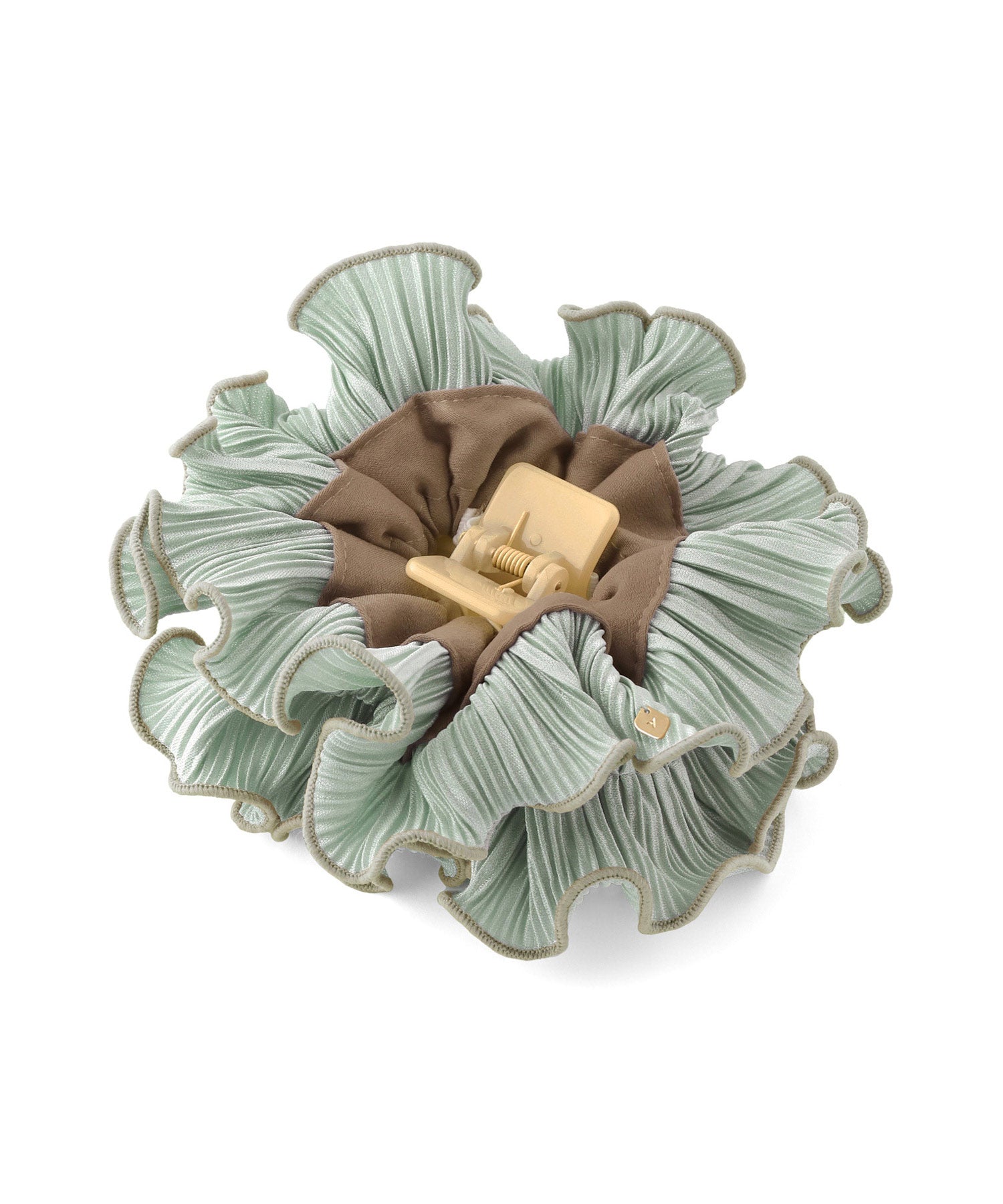 ANEMONE】プリーツシュシュクリップ｜アネモネ・シエナロゼ・ミミサン