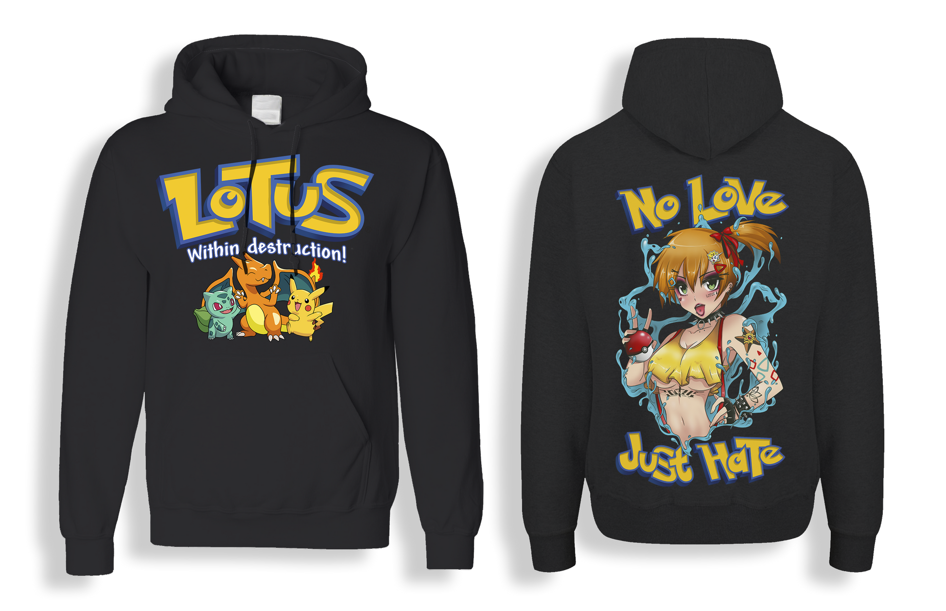 WD Lotus x Pokemon Hoodie – Within Destruction