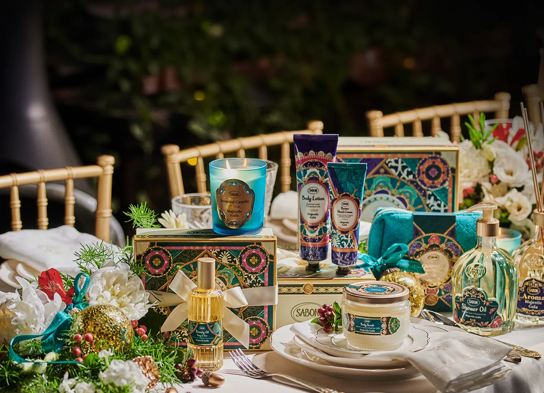 ホリデーコレクション「マジェスティック・ガラ」 | SABON サボン