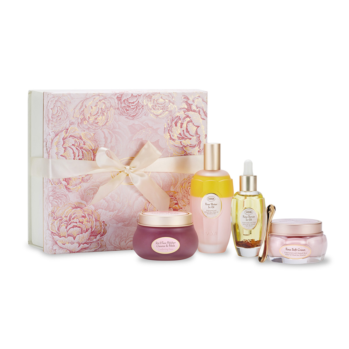 ローズフェイス コンプリートキット ソフトクリーム』 | SABON (サボン)