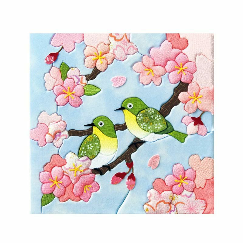 きめこみ特大・うららか雛飾り｜株式会社さくらほりきり