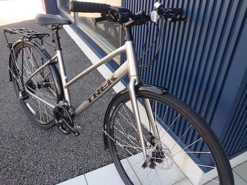 乗り降りしやすいクロスバイク】TREK FX 1 Disc Stagger 【通勤、通学