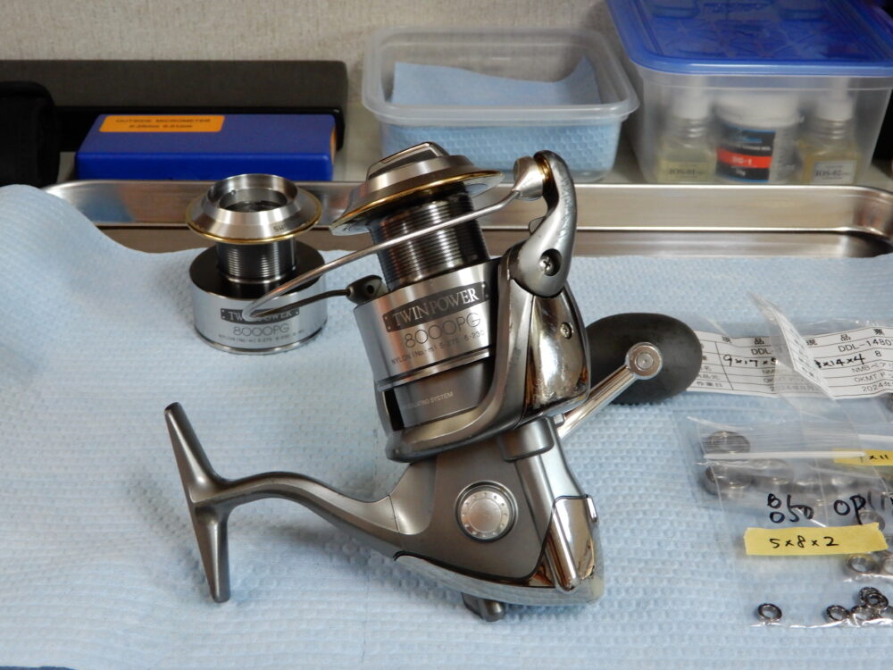 02ツインパワー8000PG オーバーホール