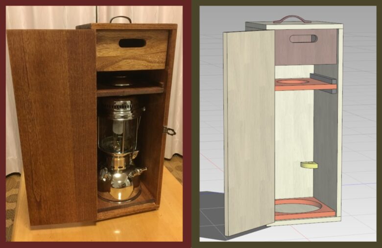 木製ランタンケースを自作！ ～設計図付きで詳しく紹介 - さくやこのは