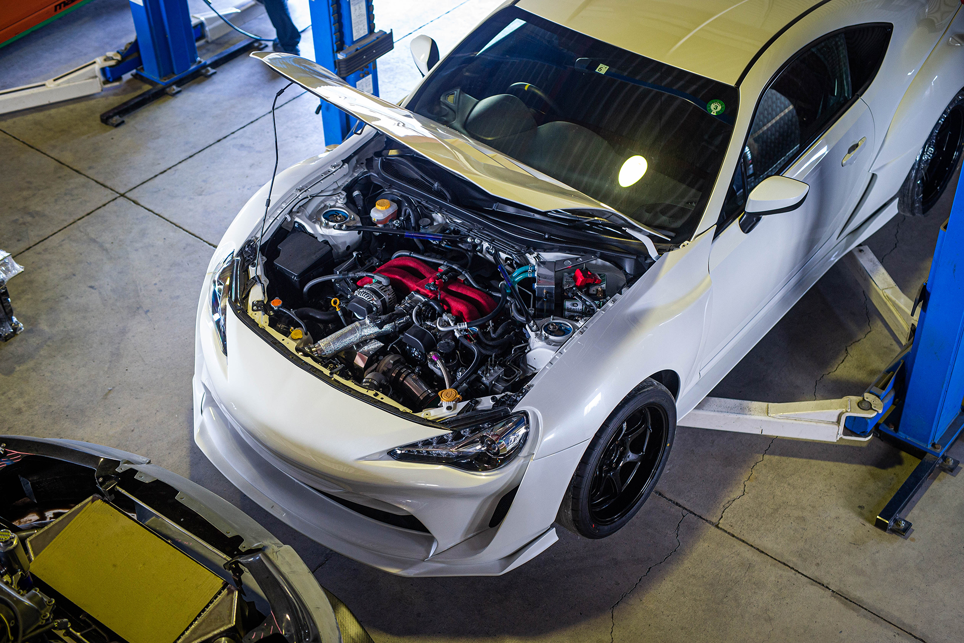 デモカー86（ZN6）を大幅仕様変更。ストリート然のターボ仕様でしたが